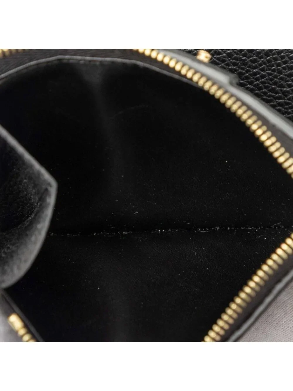Louis Vuitton Monogram Empreinte Portefeuille Lisa Bifold Wallet Noir Black